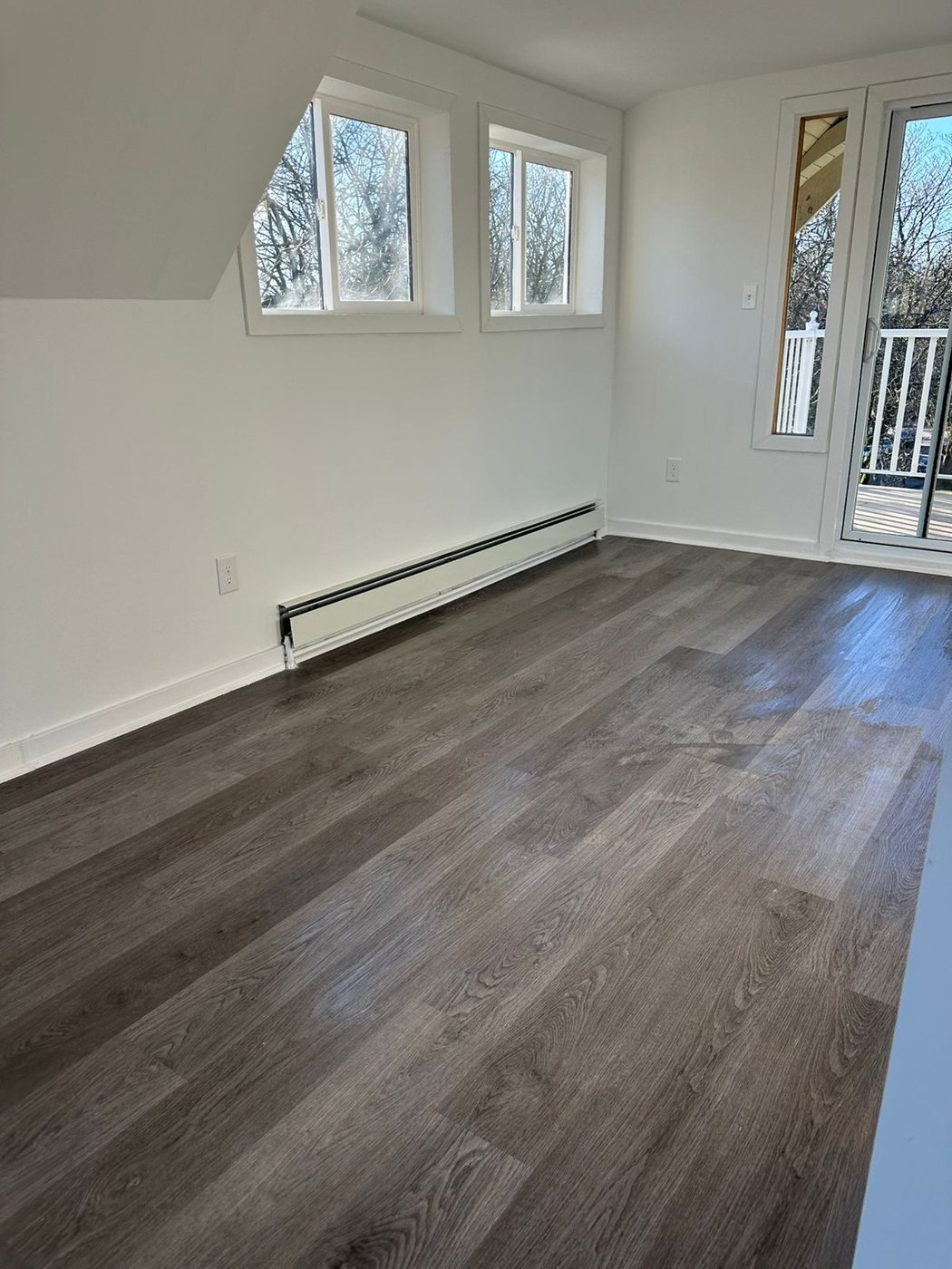 Open room after cleaning